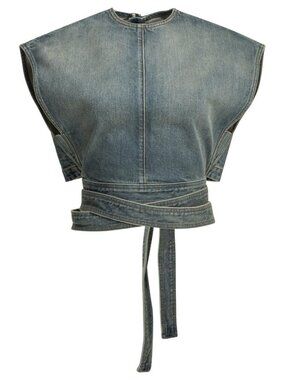 Alaïa Casual Denim Top Tag Size 36 Women